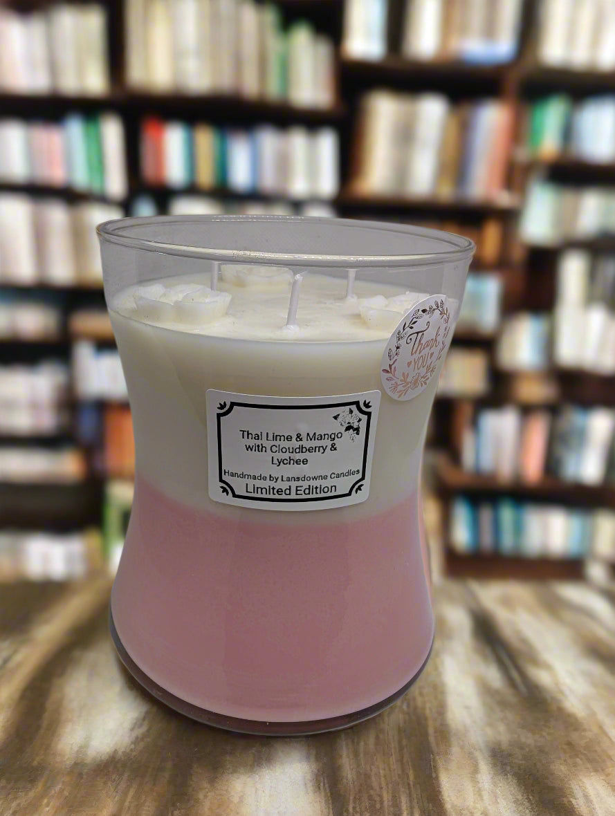 Large Bespoke Handmade Candle | Lansdowne Candles